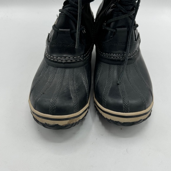 Sorel Carly Conquest ll Black Kettle Women’s Duck Boot - Picture 5 of 9